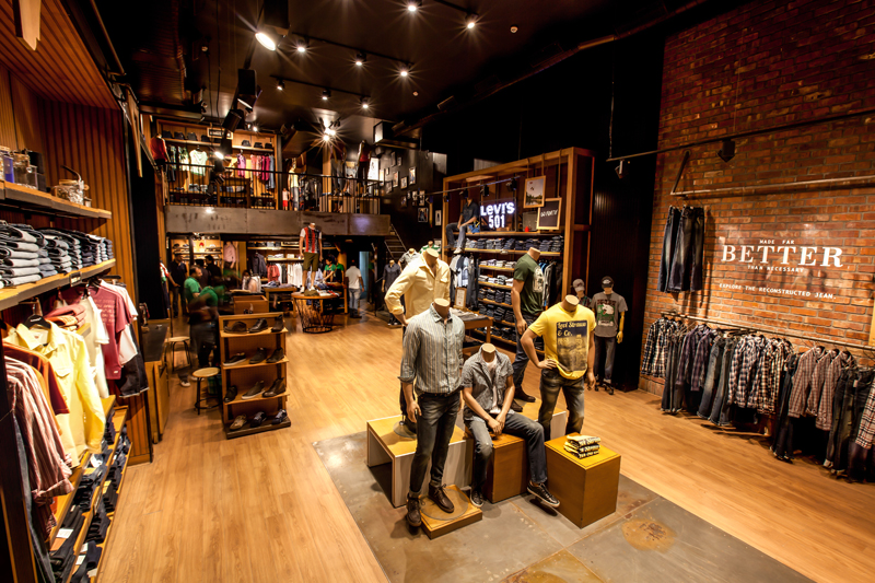 Levi’s store Interior
