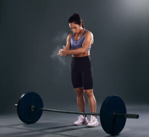 Mirabai-Chanu-wearing-'Stay-in-Play'-Shorts