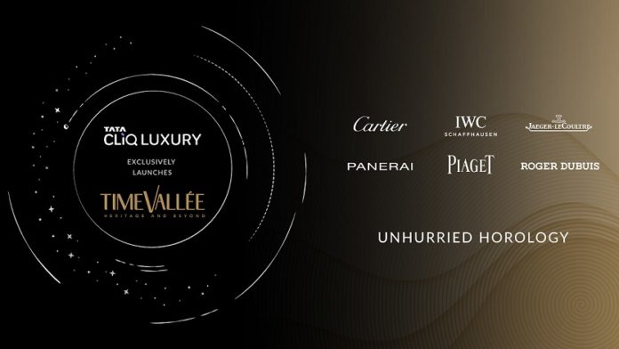 Tata CLiQ Luxury exclusively launches TimeVallée's first digital boutique in India