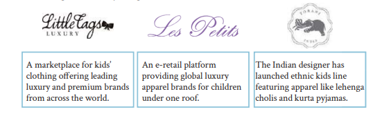 The Indian Kids' wear market