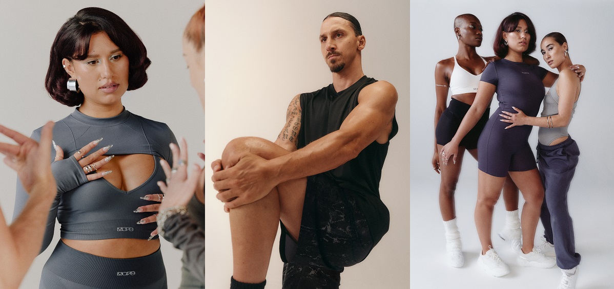 RAYE & Zlatan front H&M Move's latest Movewear collection