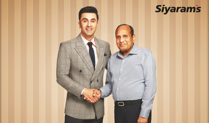 Shriram Ropes Siyaram's ropes in Ranbir Kapoor as brand ambassador