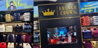 French Crown expands offline retail with exclusive menswear stores in India
