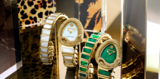 Roberto Cavalli x Franck Muller debut signature snake collection