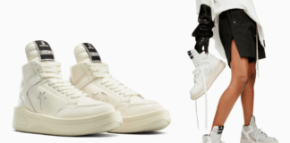 Rick Owens & Converse launch 3rd edition of TURBOWPN