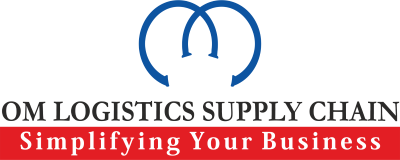 OM logistics supply chain logo