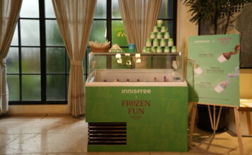Innisfree partners with gelato brand Frozen Fun for new range