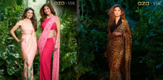 Shilpa Shetty Kundra & Aza Fashions launch saree capsule collection 'ROAR'