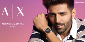 A|X Armani Exchange unveils fall holiday 2025 watch collection ft. Kartik Aaryan