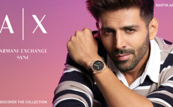 A|X Armani Exchange unveils fall holiday 2025 watch collection ft. Kartik Aaryan