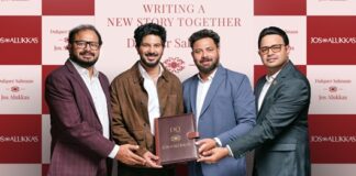 Dulquer Salmaan joins jewellery house Jos Alukkas as brand ambassador