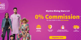 Myntra introduces a zero commission model for emerging Made-in-India brands