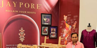 Jaypore spotlights 700-year-old Tangaliya weave at Bharat Tex 2026