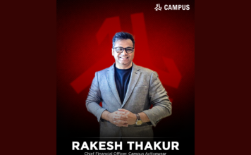 Campus Activewear appoints Rakesh Thakur as Chief Financial Officer
